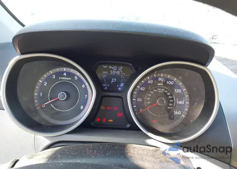 2012 Hyundai Elantra Gls (Ulsan Plant) из США, поврежденный, VIN KMHDH4AE8CU235928